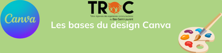 Les bases du design Canva