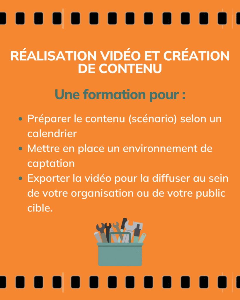 Formation Réalisation vidéo et création de contenu - TROC du Bas-Saint ...